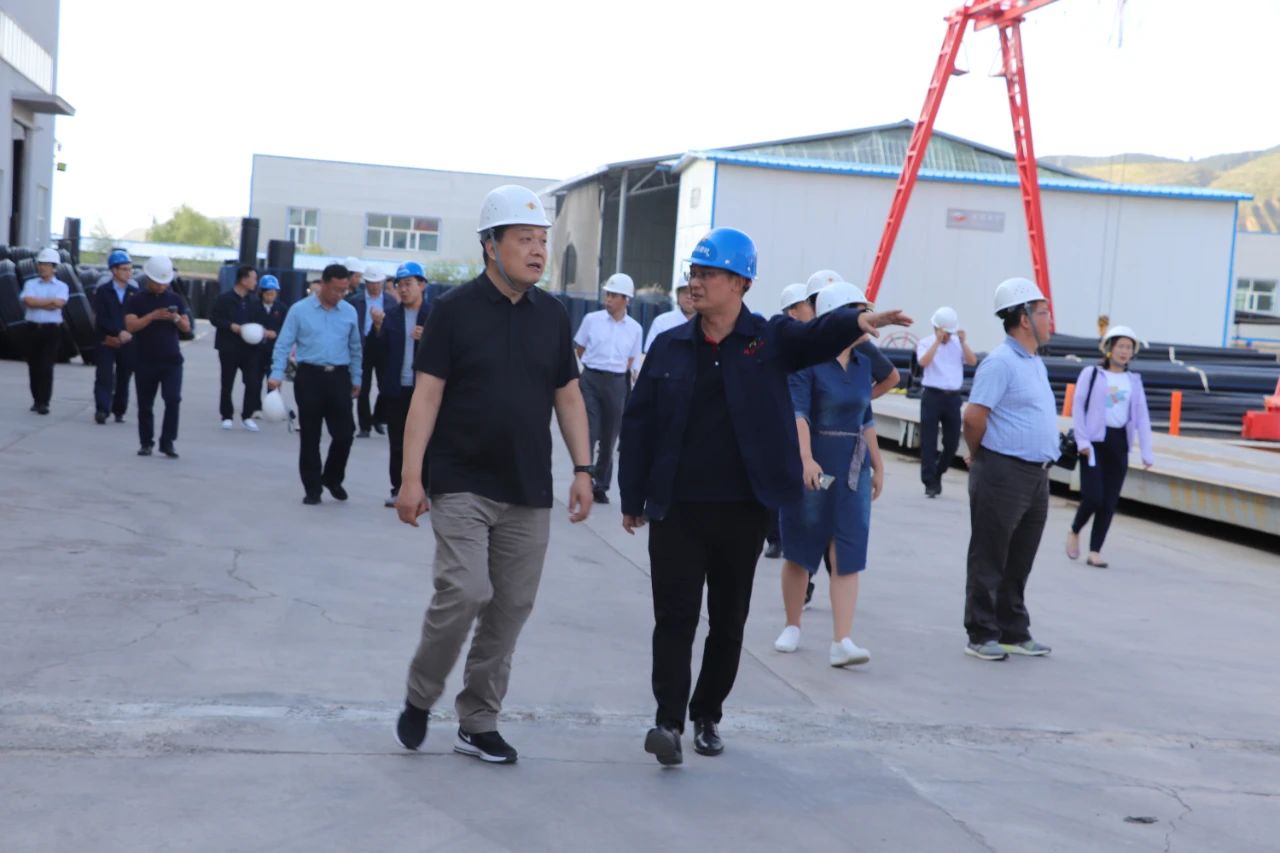 2020年9月2日，甘肅省科技廳葛廳長(zhǎng)一行來(lái)公司考察